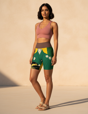Utamaro Collection Yoga Shorts yoga shorts
