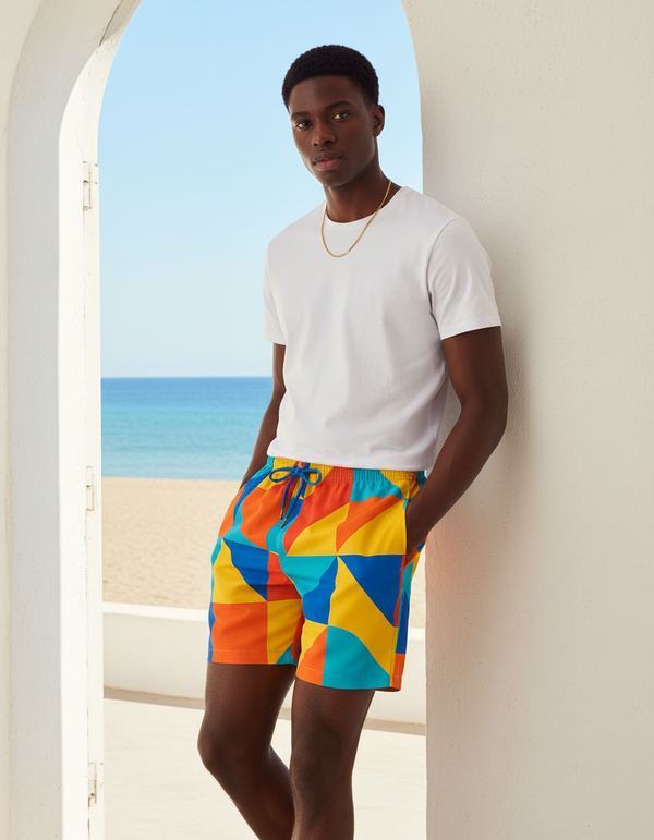 Men's Swim Trunks in Form