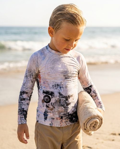Boys Reverie Youth Rash Guard Youth Rash Guard — Lolekai