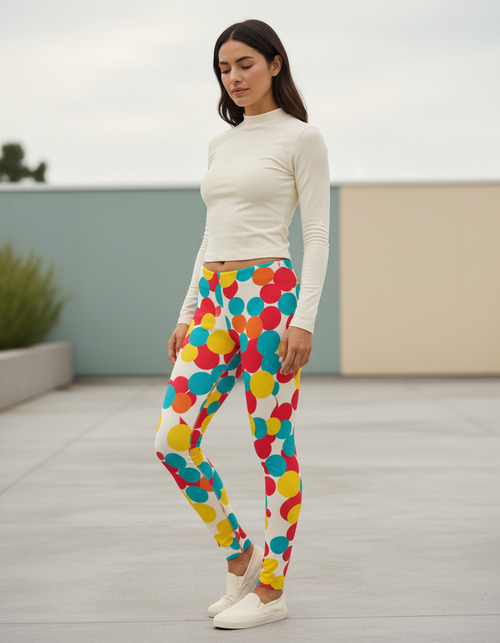 Tea Rose Kumo Leggings Women's Leggings — Dripper