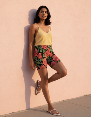 Petal Short Shorts Short Shorts — Dripper