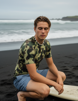 Phantom Rash Guard Men's Rashguard — Lolekai