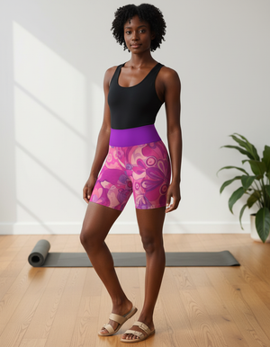 Eclipse Yoga Shorts Yoga Shorts — Dripper