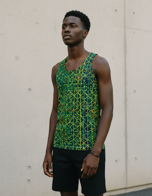 Men's Muskmelon Hikari tank tops