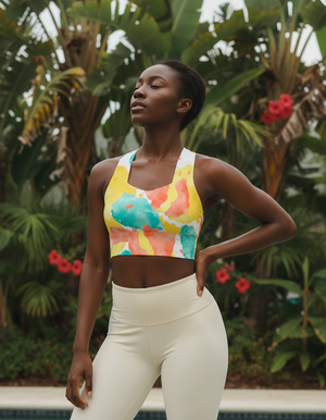Aqua Sports Bra Longline Sports Bra — Dripper