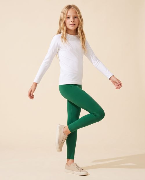 Runway Emerald Girls Youth Leggings Girls Youth Leggings — Lolekai
