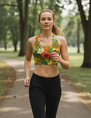Hula longline sports bras
