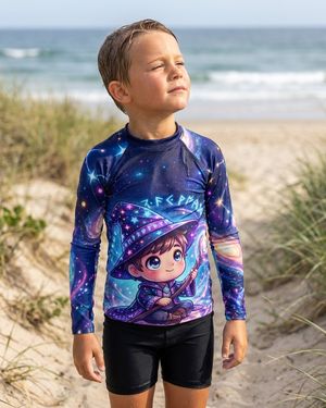 Boys Wizard boys youth rashguards