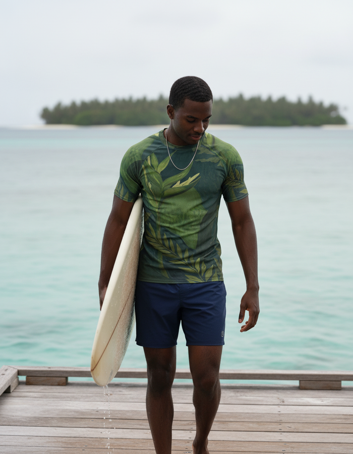 Rashguard — Men's Runway Chartreuse Tropique