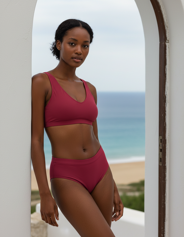 Bikini in Cranberry