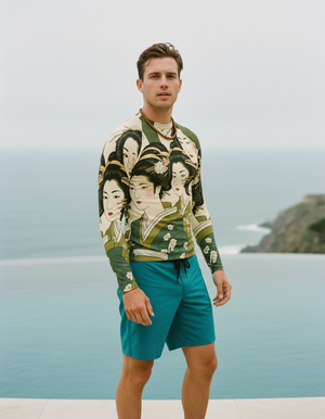 Men's Acacia Yume men's short-sleeve rashguards