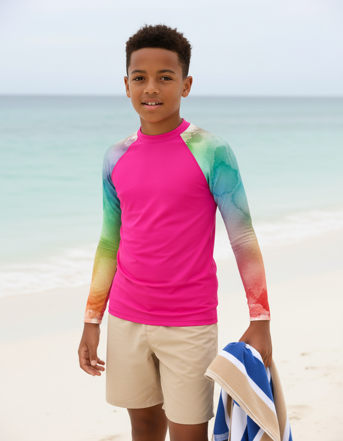 Rashguard — Youth Mosaic