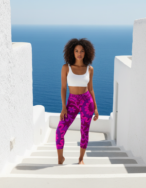 Zarif capri yoga leggings