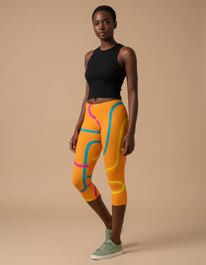 Zenith Capri Leggings Capri Leggings — Dripper
