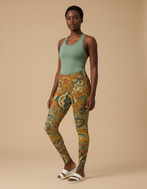 Ottoman Floral Women's Leggings women's leggings
