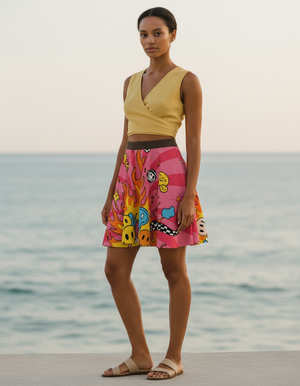 Acid Pop Skater Skirts skater skirt