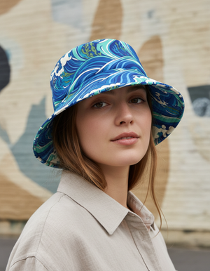 Ocean Collection bucket hats
