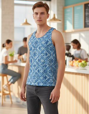 Men's Ceruleo tank tops