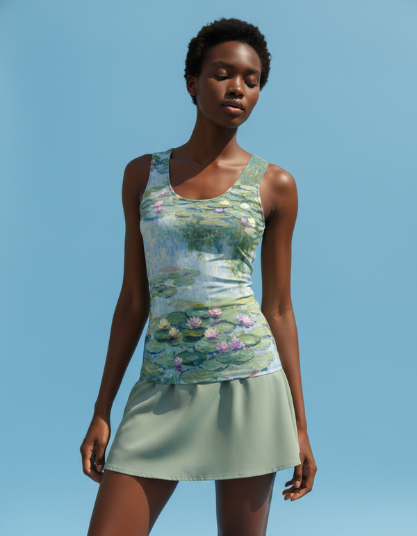 Monet Water Lilies Tank Tops tank tops