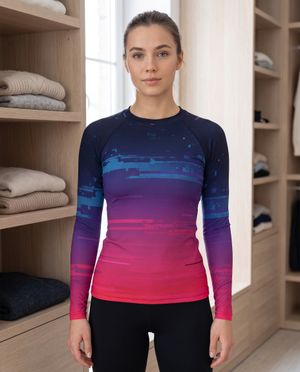 Mosaic Base Layer Top women's base layer tops
