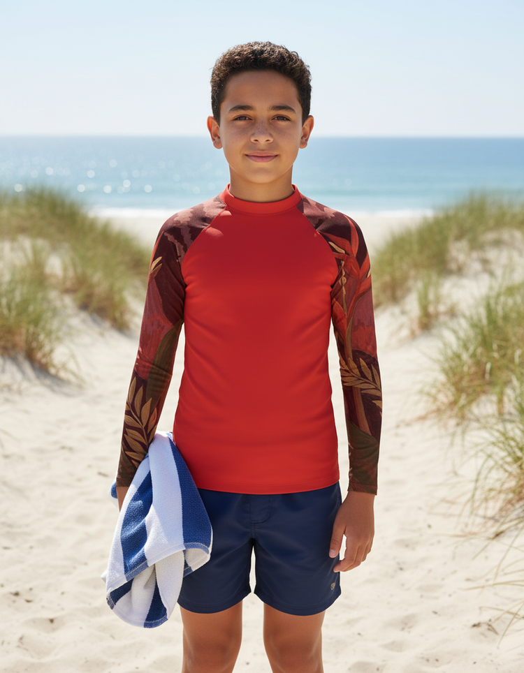 Youth Gauguin Tahiti Rash Guard