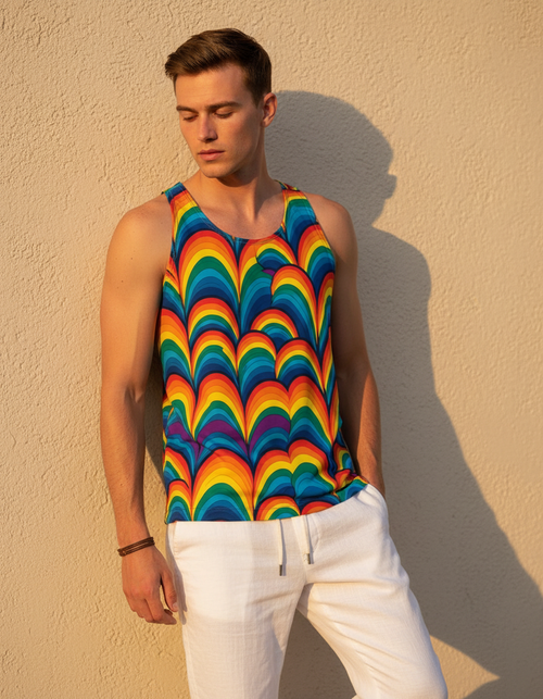 Prism Tank Top Men's Tank Top — Dripper