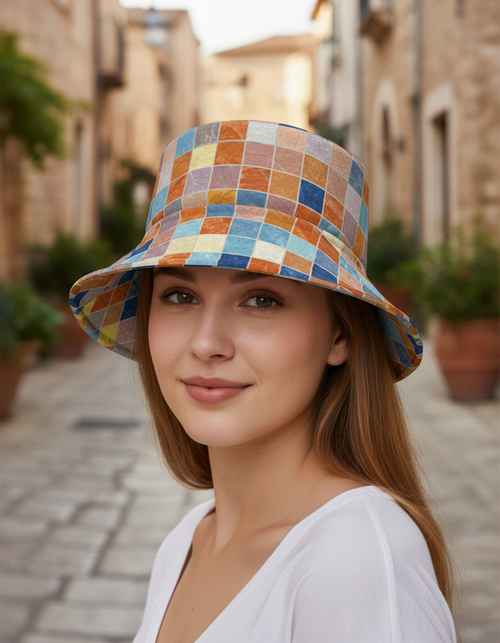 Kaleido bucket hats