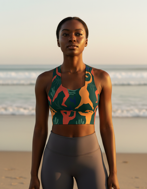 Elysium Sports Bra Longline Sports Bra — Dripper