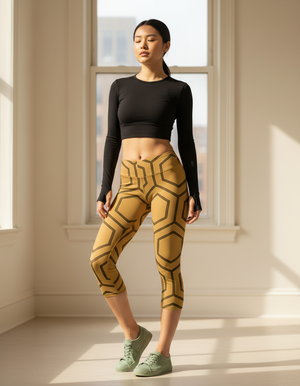 Asahi capri leggings