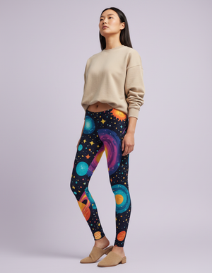 Cosmos Leggings Women's Leggings — Dripper