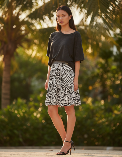 Obsidian Skater Skirt Skater Skirt — Dripper