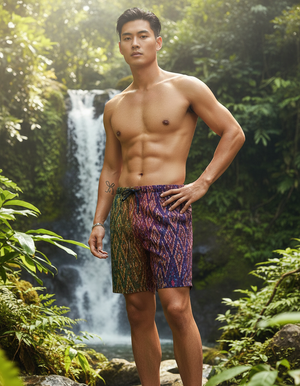 Jasmine Men's Swim Trunks Men's Swim Trunks — Dripper