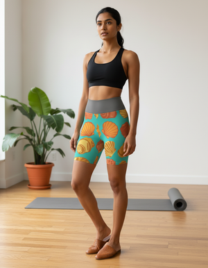 Abyss Yoga Shorts Yoga Shorts — Dripper