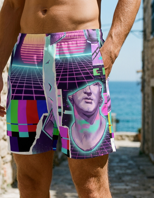 Sunfade men's swim trunks