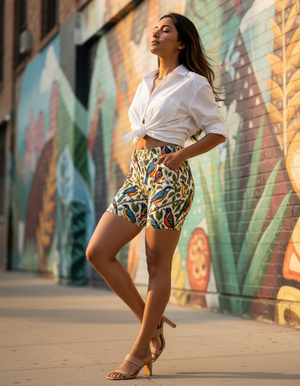 Audubon Bird Bikinis short shorts