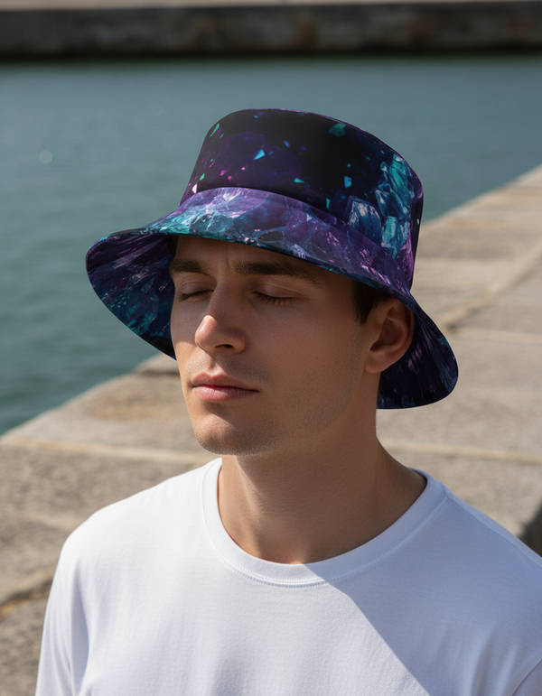 Geode Collection bucket hats
