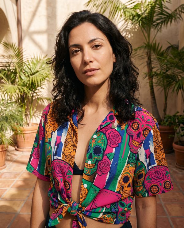 Calaca hawaiian shirts