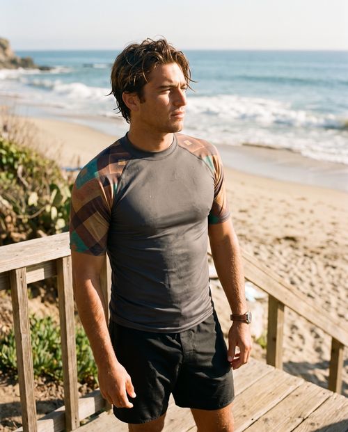 Horizon Rash Guard Men's Rashguard — Lolekai