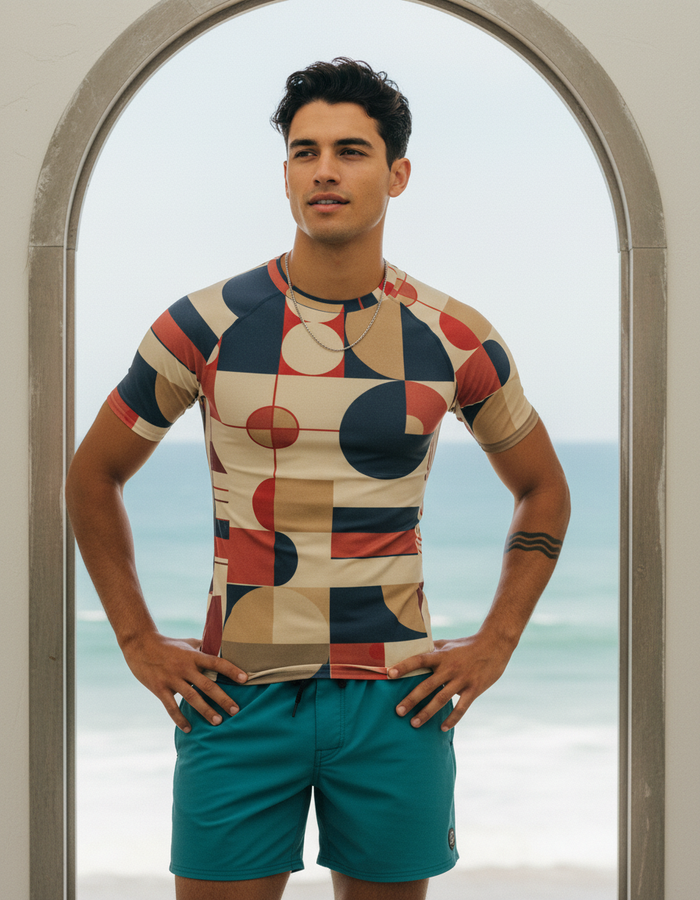 Rashguard — Men's Fiery Red Form
