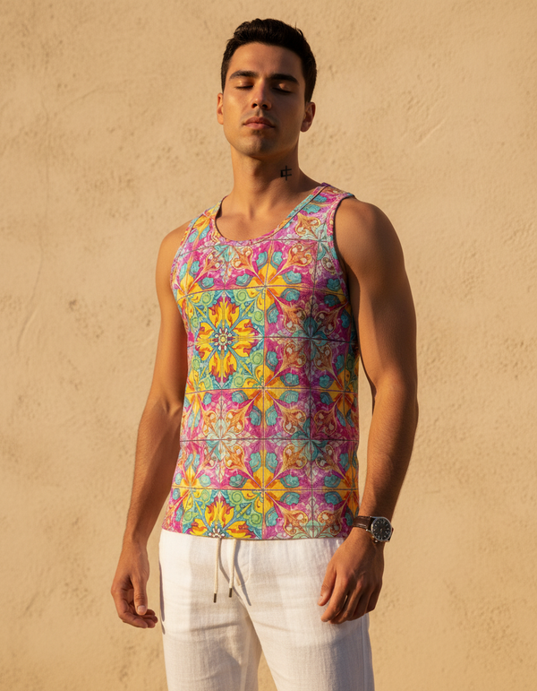 Talavera Collection men's tank tops
