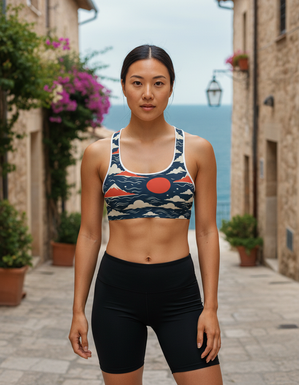 Shippō classic sports bras