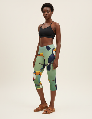 Tropica capri leggings