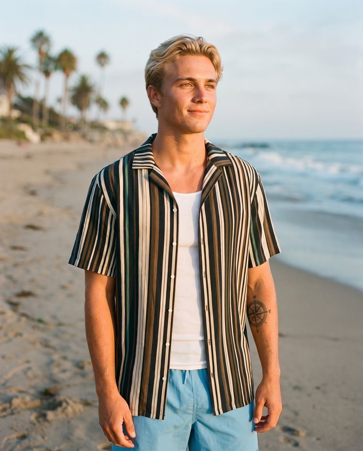 Angora Prism Hawaiian Shirt