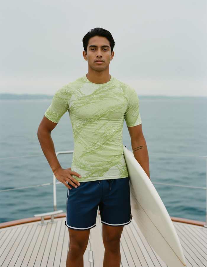 Rashguard — Men's Lime Eclipse