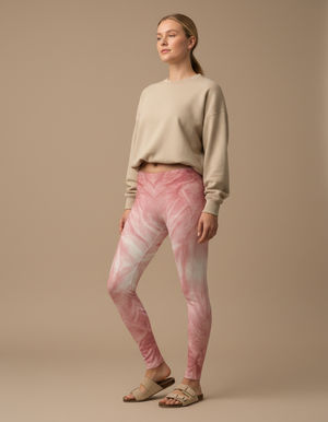 Millennial Pink Ebb leggings