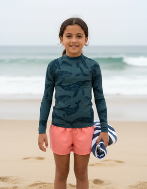 Whale Collection Rash Guard rashguards