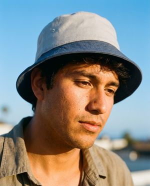 Blue Aura Graphite & Silver bucket hats