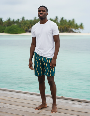 Angora Kizuna Men's Swim Trunks Men's Swim Trunks — Dripper