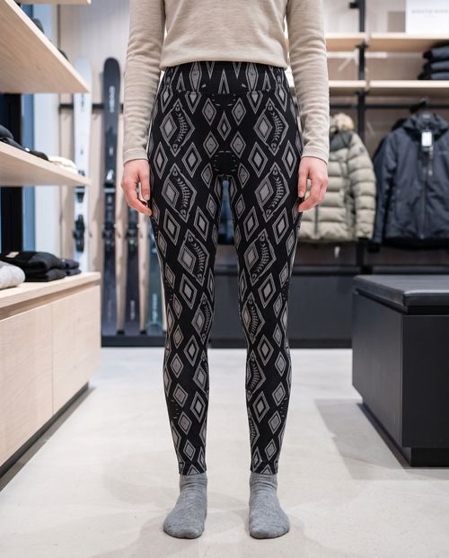Graphite Lozenge Base Layer Bottoms