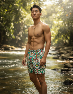 Kaleidoscope Men's Swim Trunks Men's Swim Trunks — Dripper